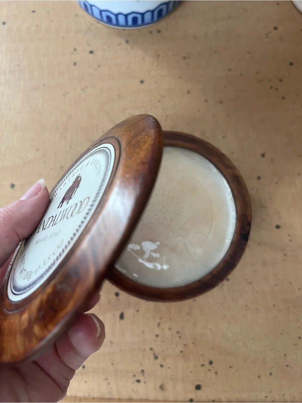 Crabtree & Evelyn Sandalwood Shave Soap Unused